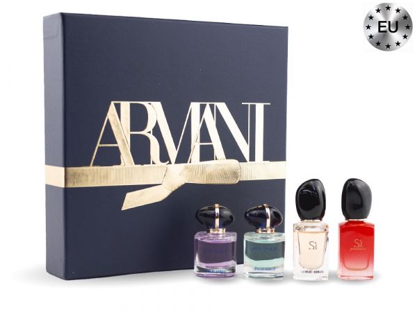 Set Armani Blue Edition, 4x7 ml (Lux Europe)